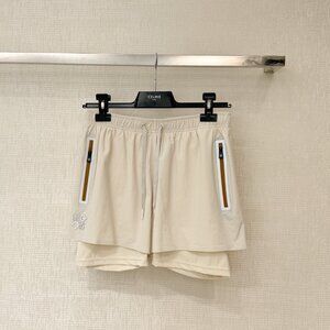 Loewe+On Collaboration Faux Two-Piece Sports Yoga Shorts